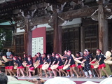 【お知らせ】「城端むぎや祭」その１(善徳寺会場)　開催！
