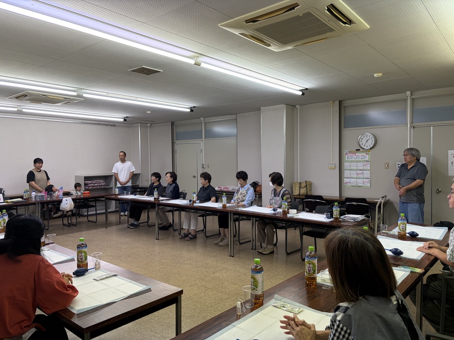 講師の古瀬さん 挨拶