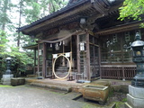 【城端紹介】城端神明宮　「夏越の大祓」「茅の輪くぐり」